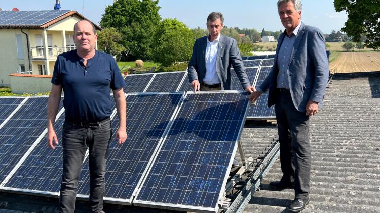 Hubert Bleile, Dr. Christoph Hoffmann MdB und Martin Cammerer