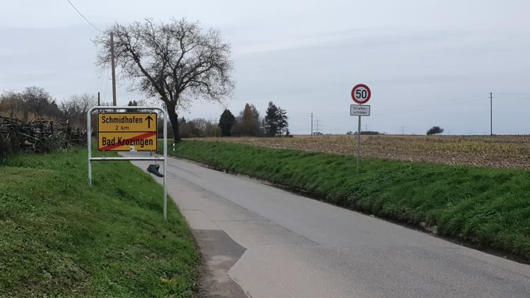 PV über Radweg