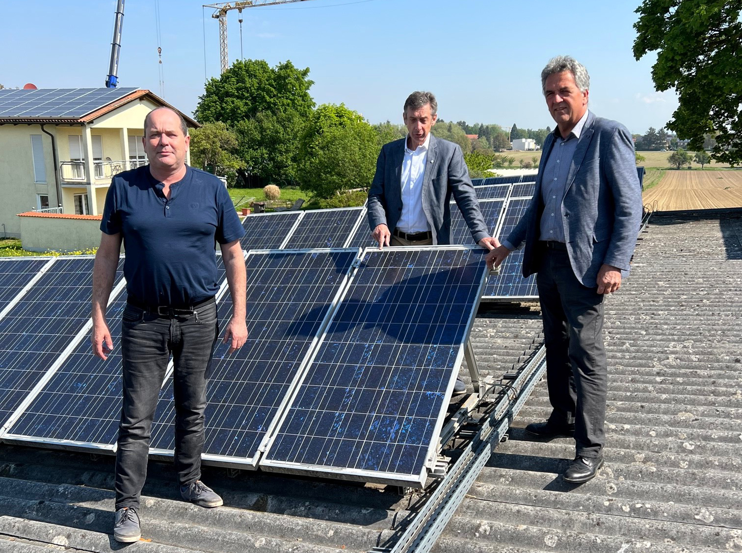 Hubert Bleile, Dr. Christoph Hoffmann MdB und Martin Cammerer