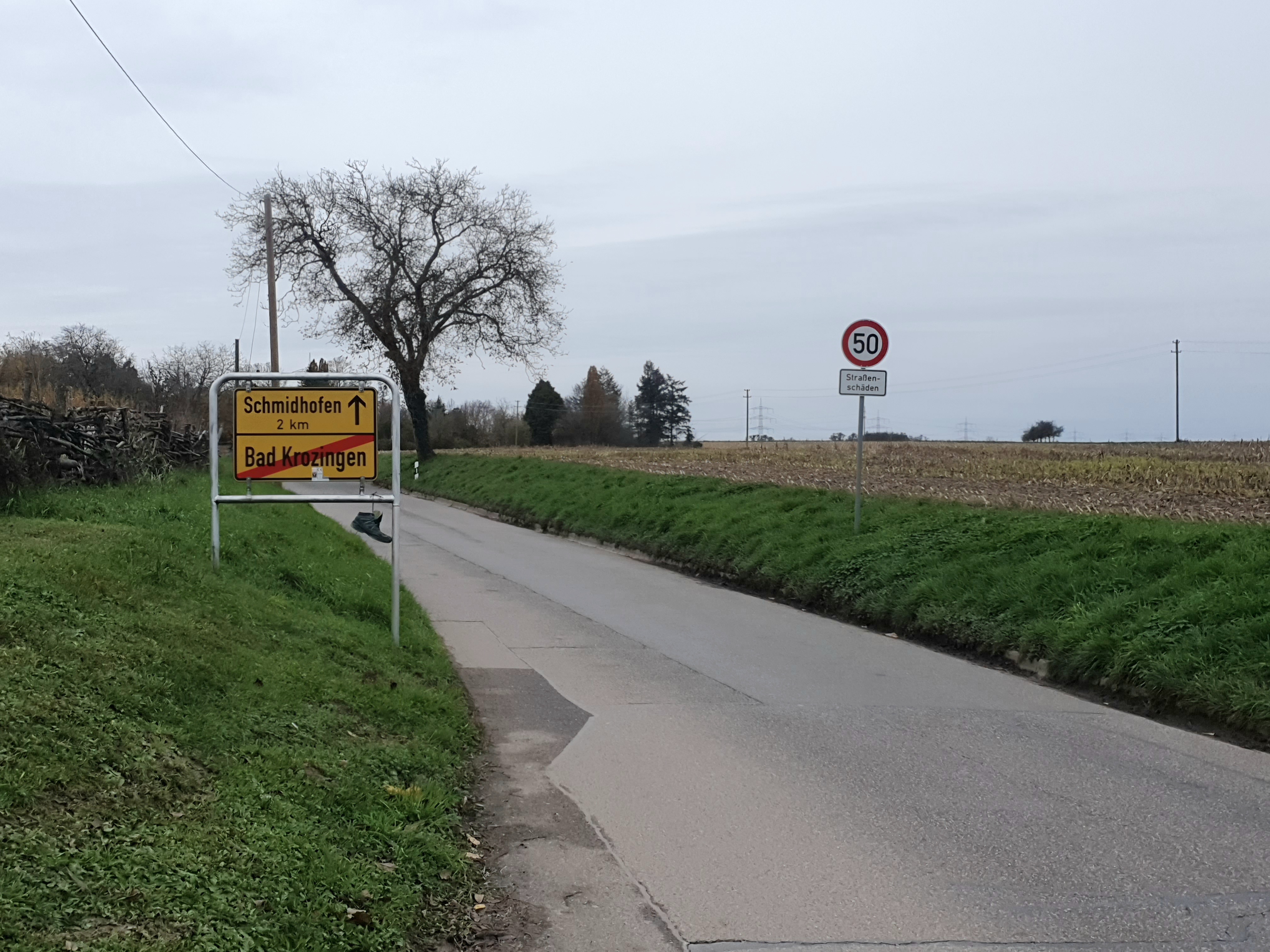 PV über Radweg